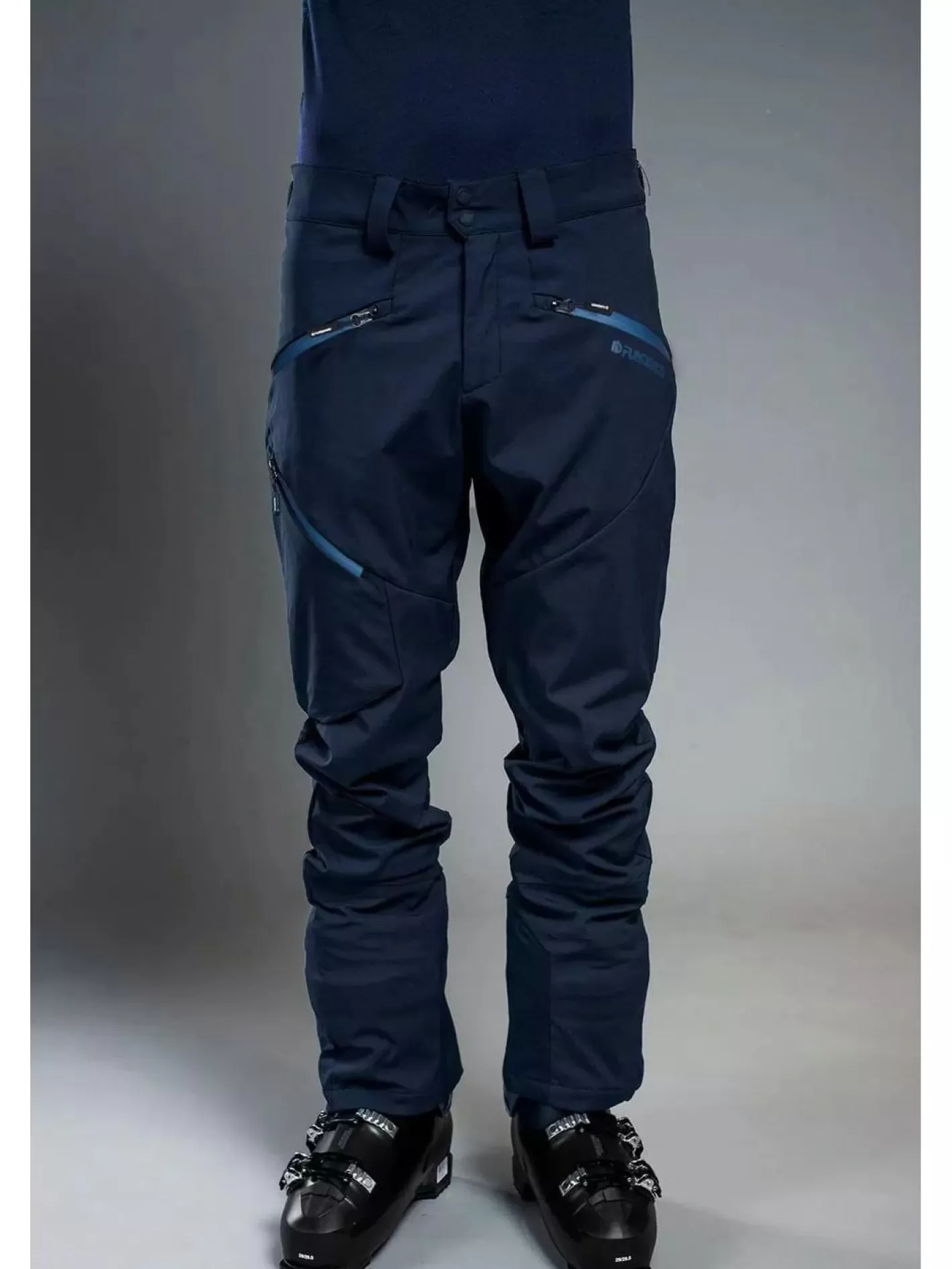 Outdoor Pants^Fundango Rob Softshell Pants Dark Blue