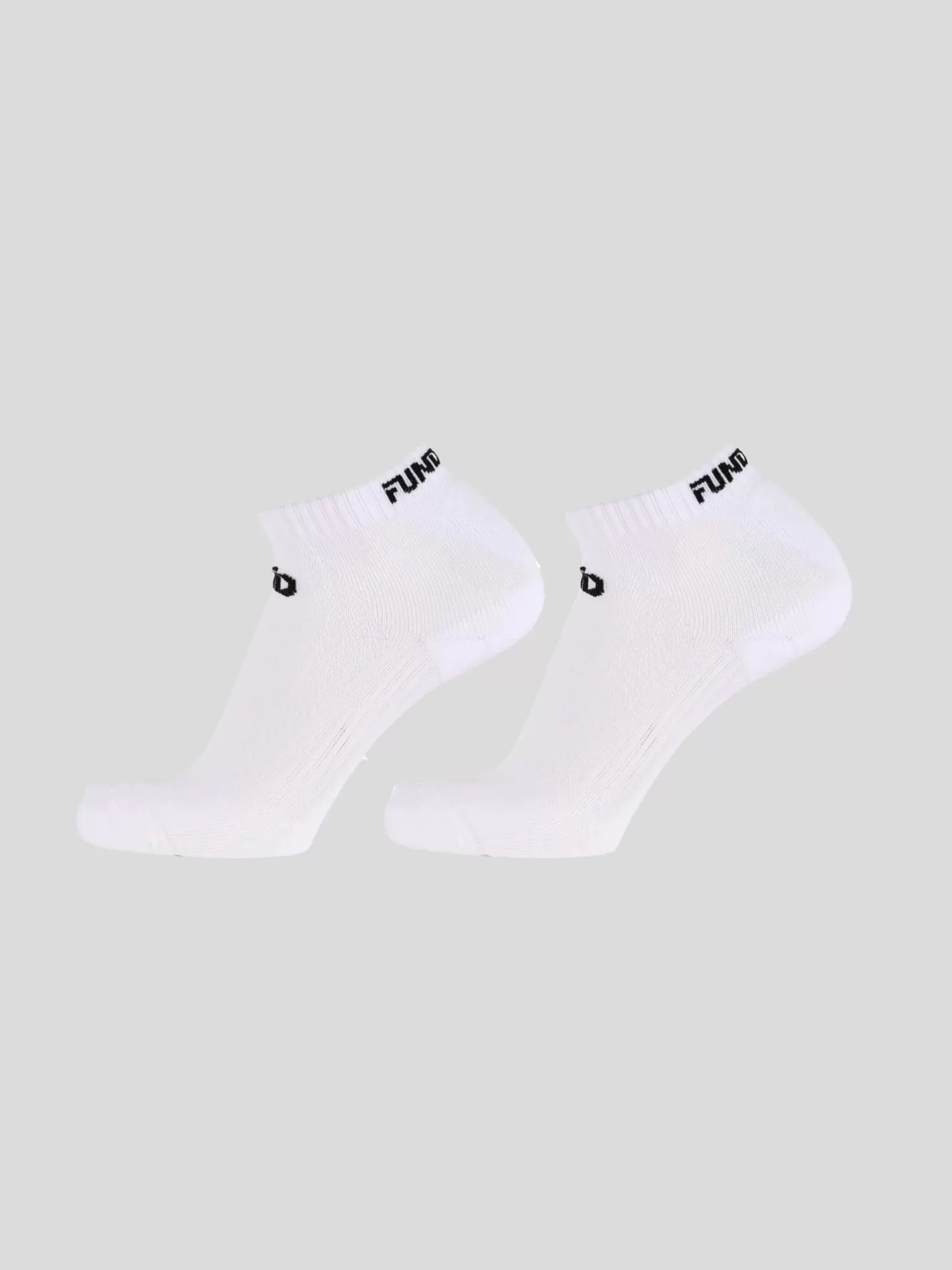 Socks^Fundango Running Socks Low White