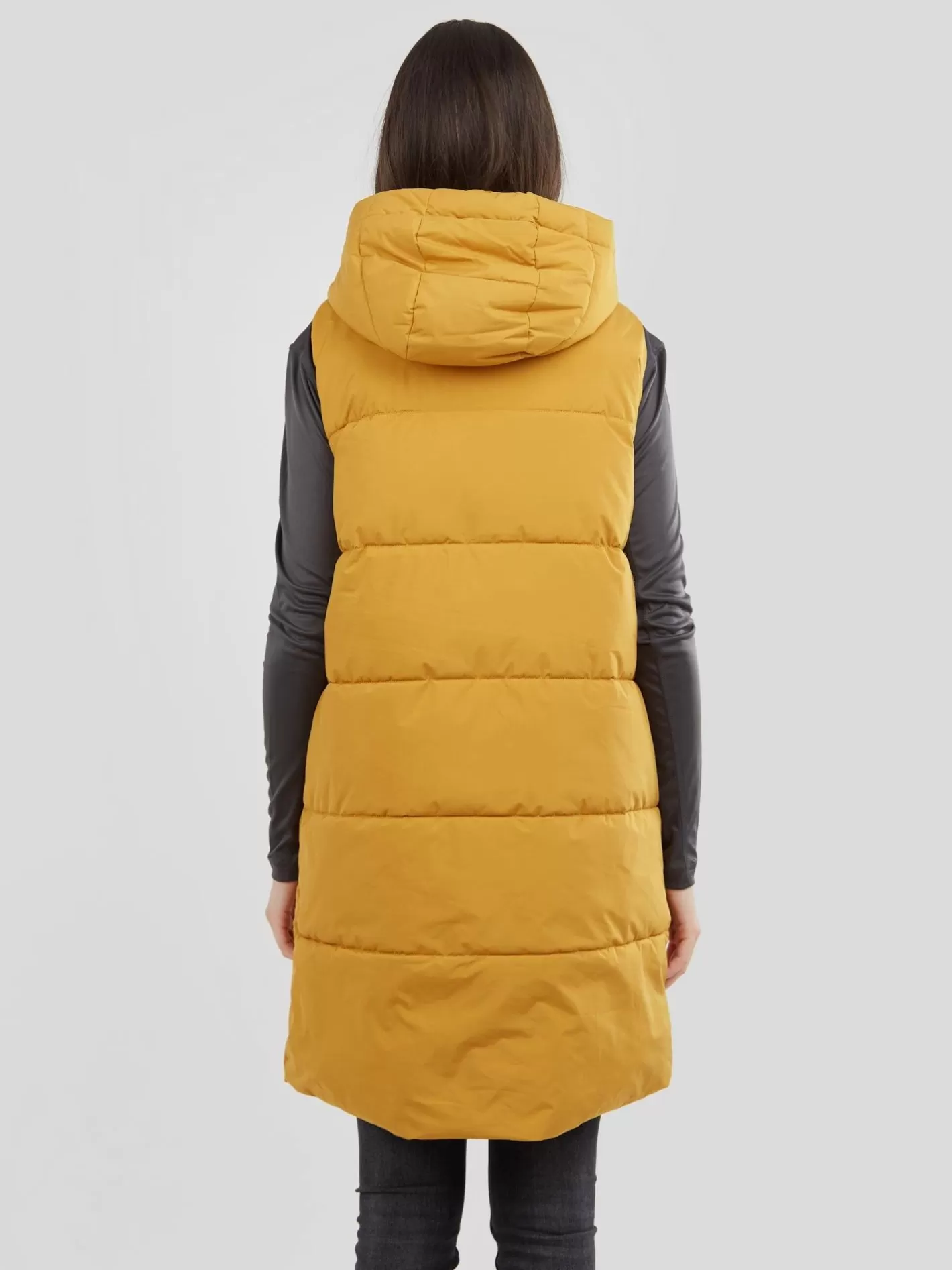 Vest^Fundango Scarlet Padded Vest Yellow