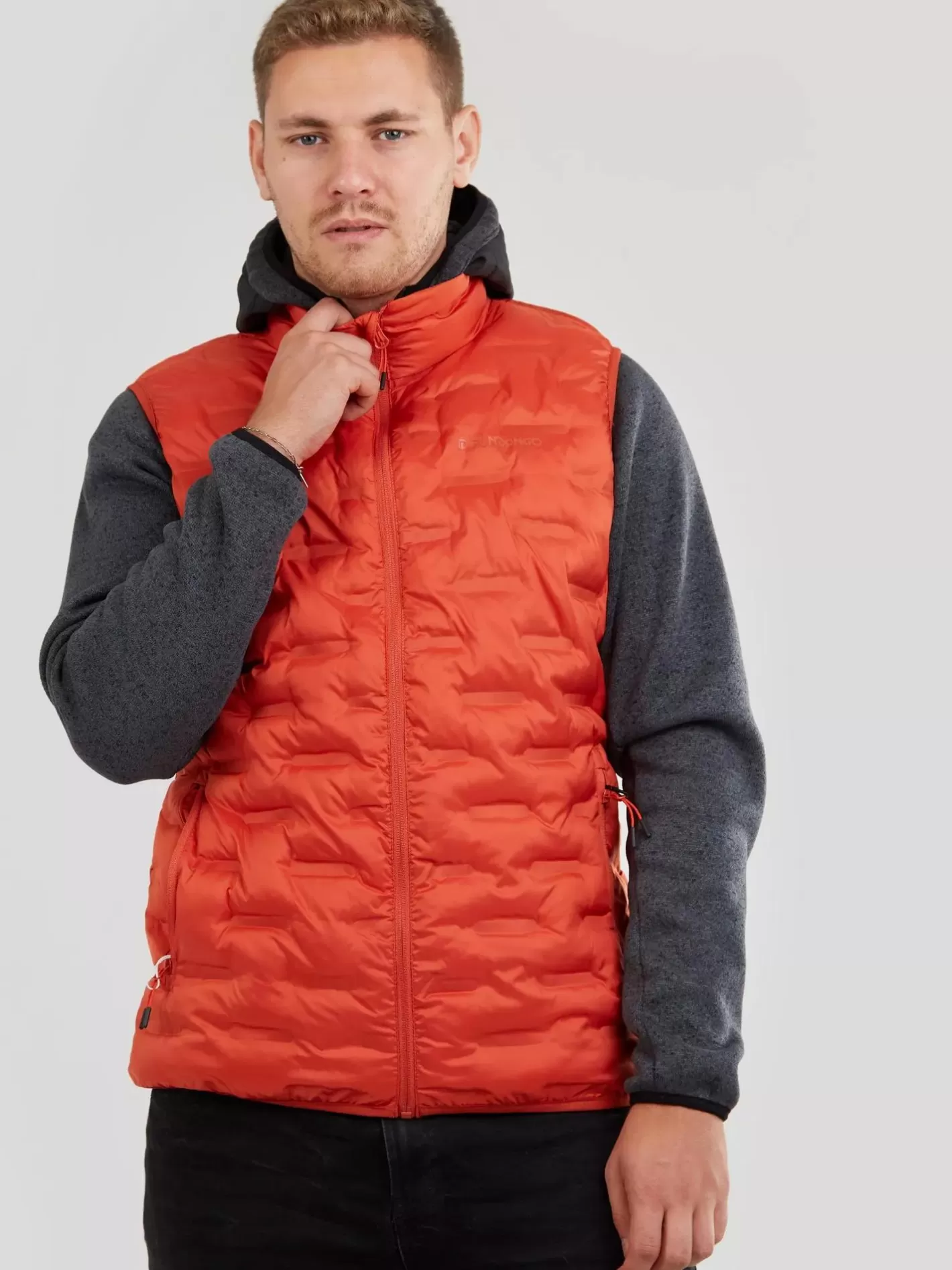 Vest^Fundango Smoke Vest Orange