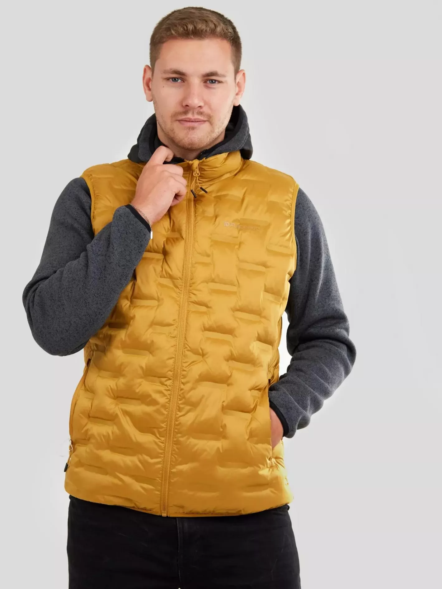 Vest^Fundango Smoke Vest Yellow