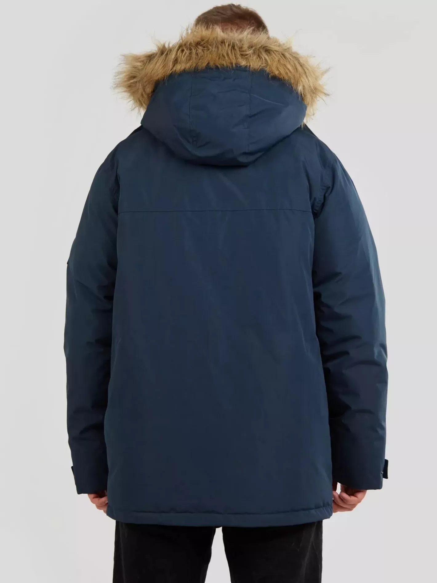 Winter Coat^Fundango Spirit Parka Jacket Dark Blue