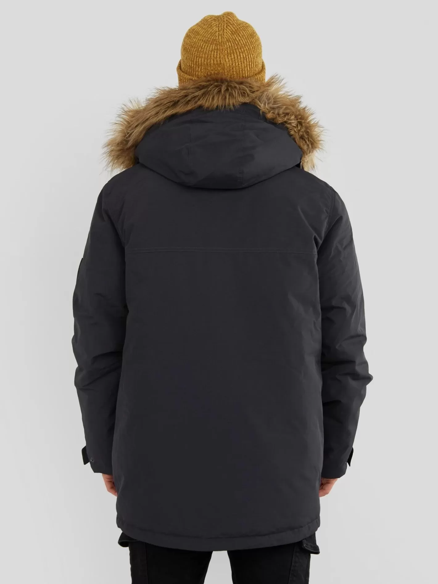 Winter Coat^Fundango Spirit Parka Jacket Black