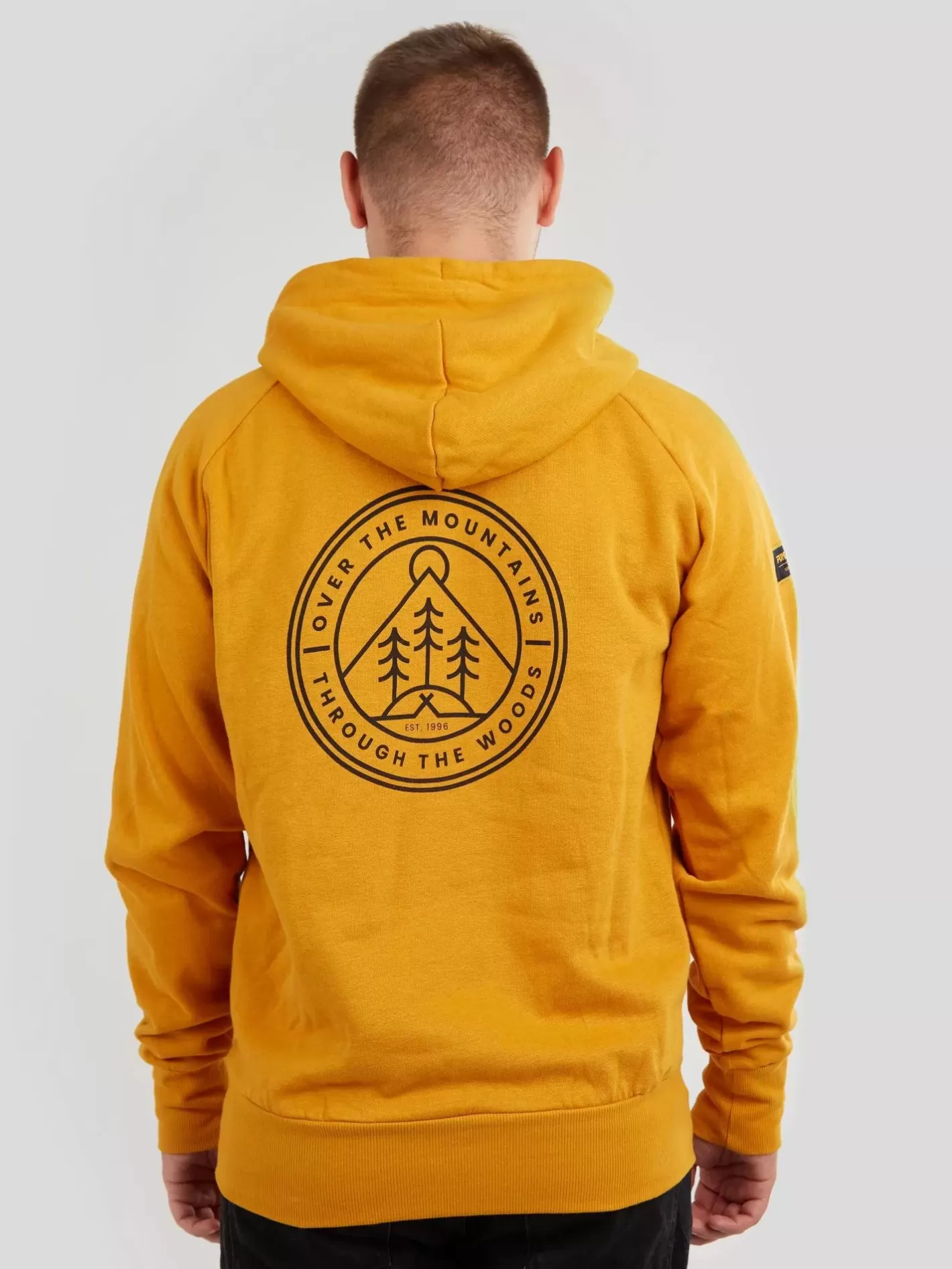 Sweatshirt^Fundango Talis Hooded Sweatshirt Yellow