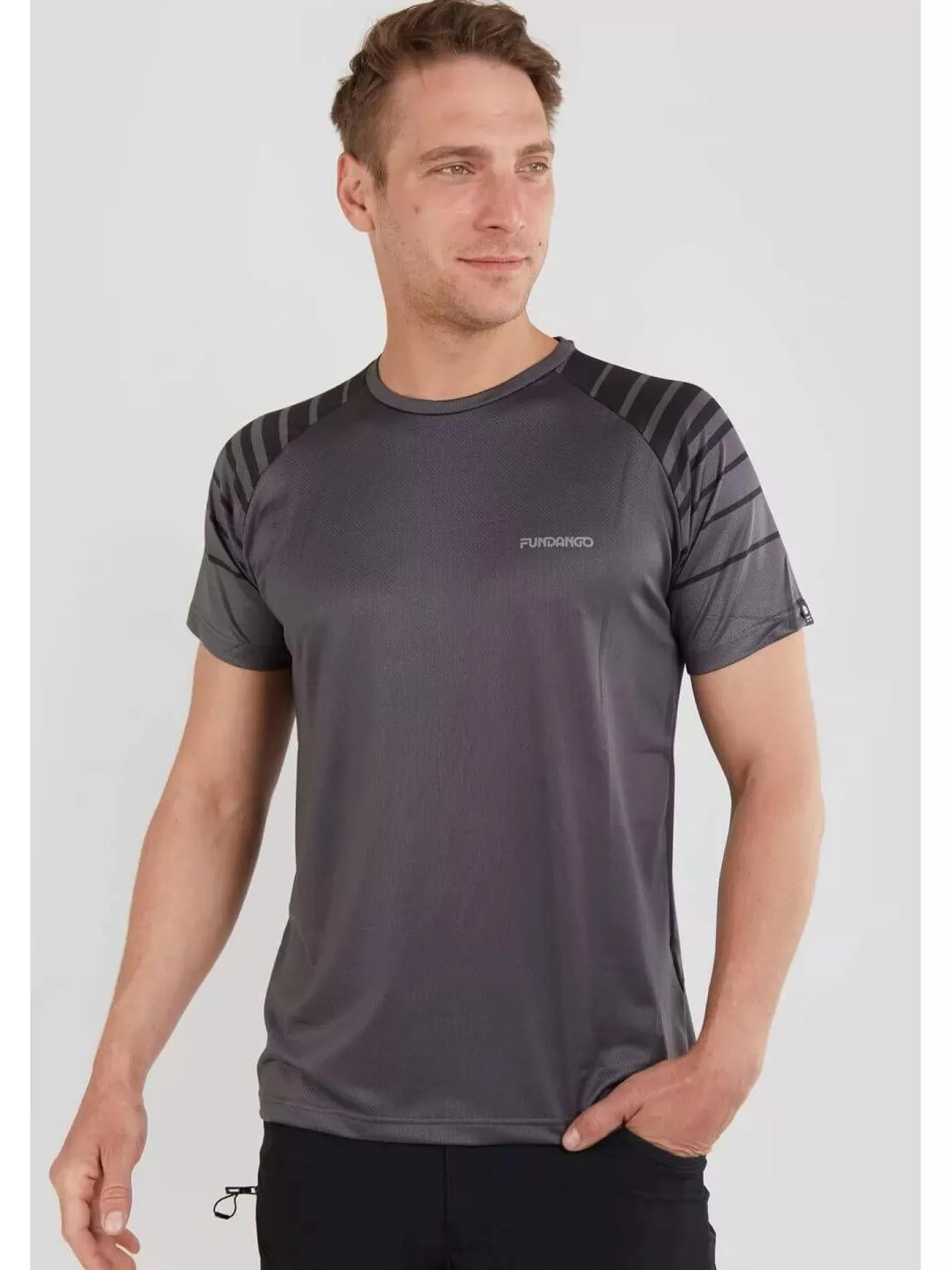 Sports Shirts^Fundango Tech T Technical Tshirt Grey