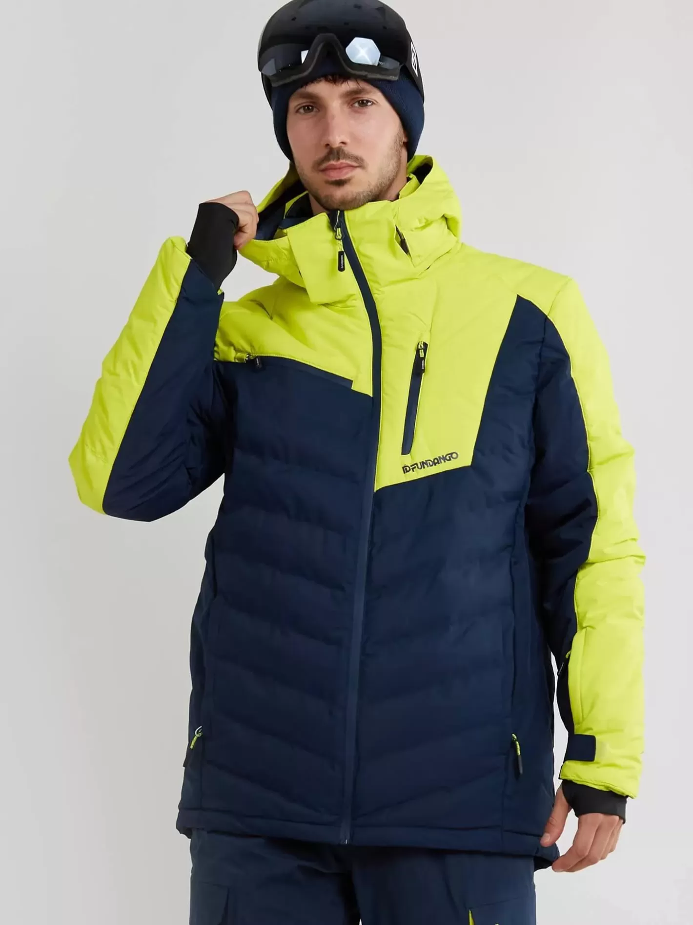 Ski Jacket^Fundango Willow Padded Jacket Yellow