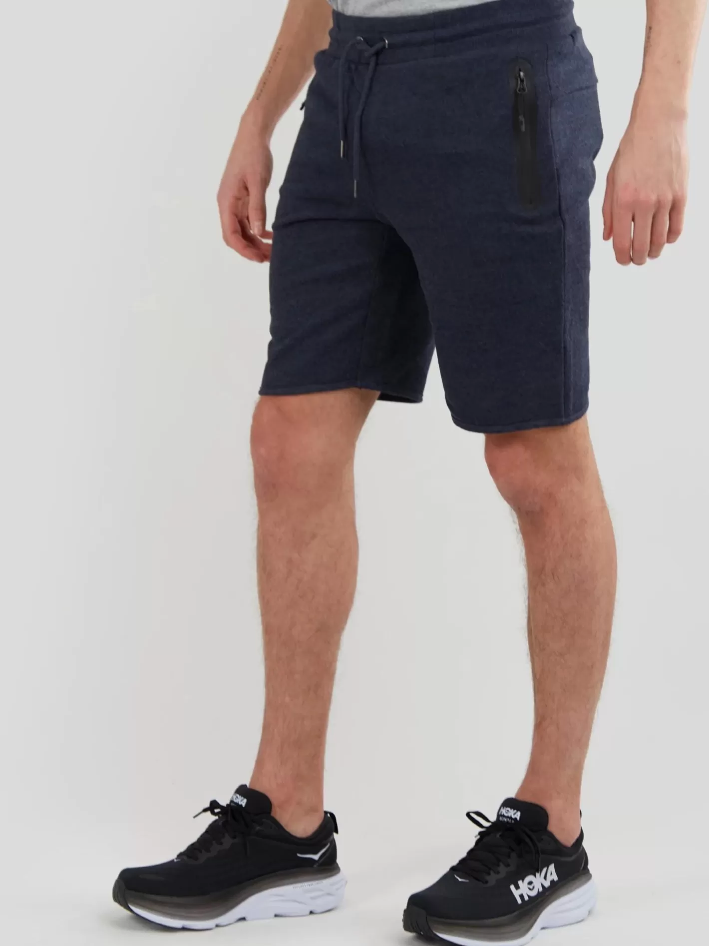 Shorts^Fundango Woody Sweatshort Dark Blue